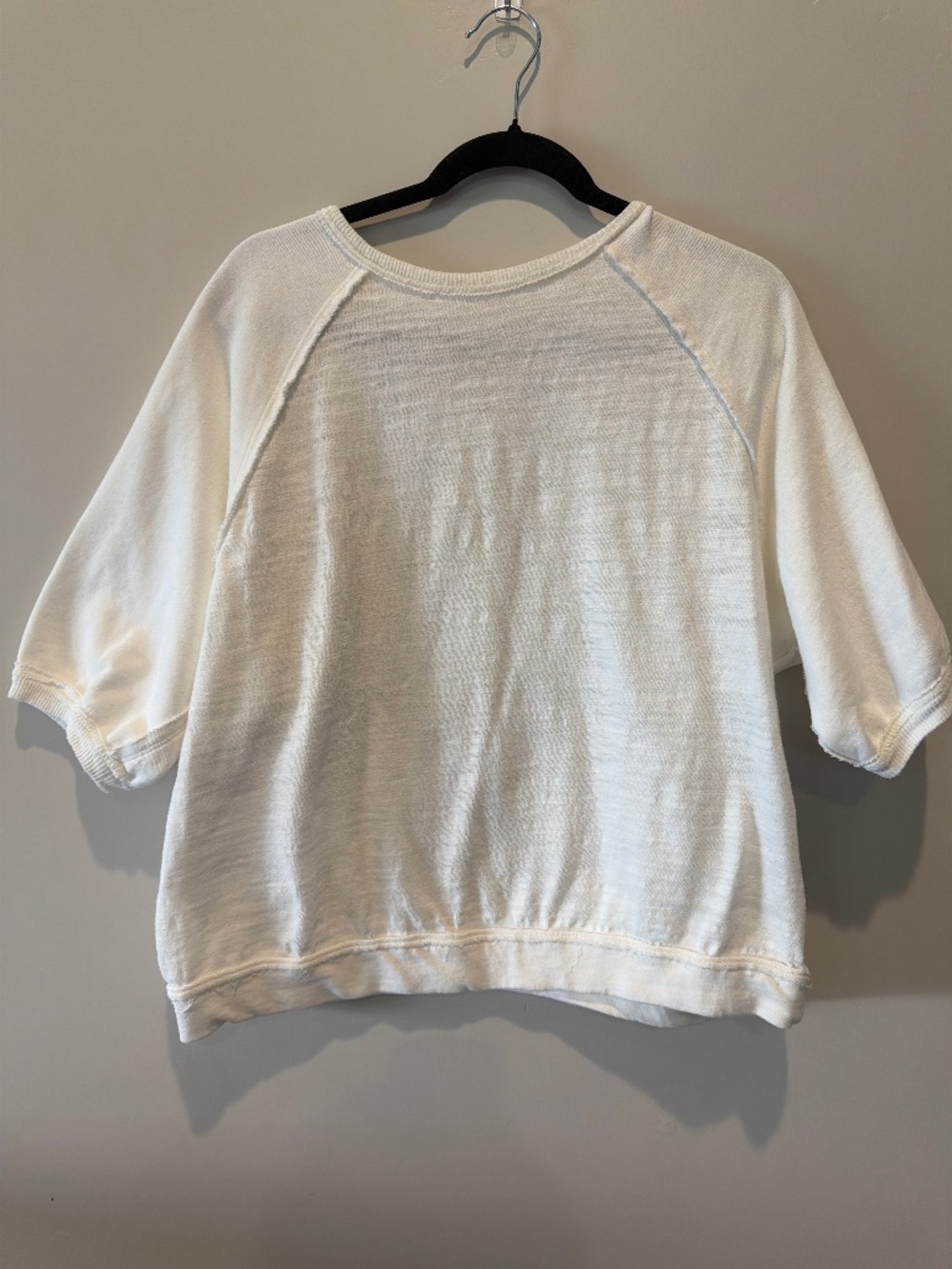 Free people, lightweight sweatshirt… White